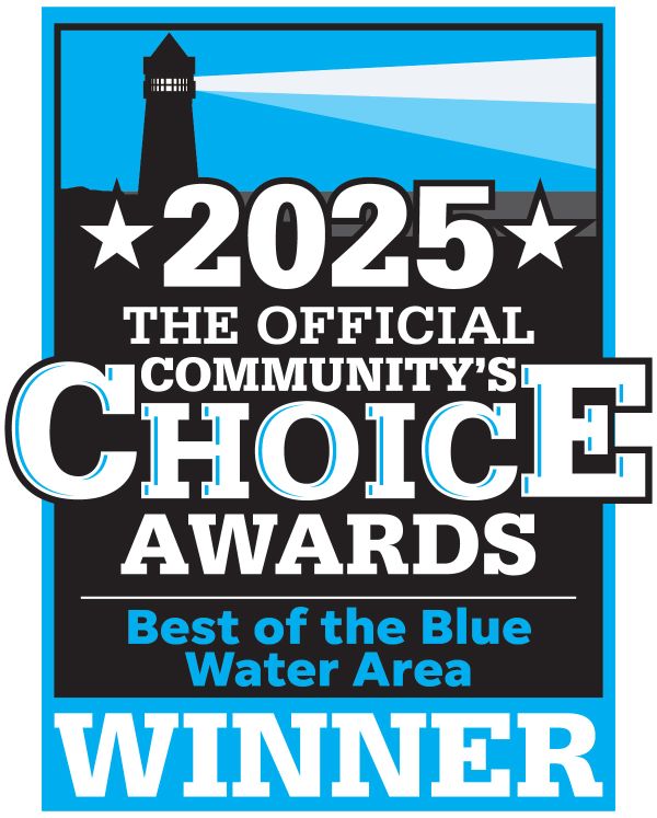 2025 Community's Choice Awards Best of the Blue Water Area winner