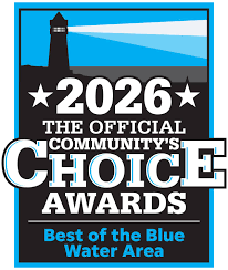 2026 Community's Choice Awards Best of the Blue Water Area winner