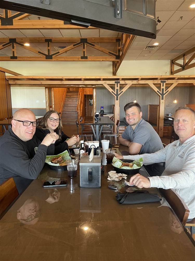 Guests dining at Bunker's Burger and BBQ